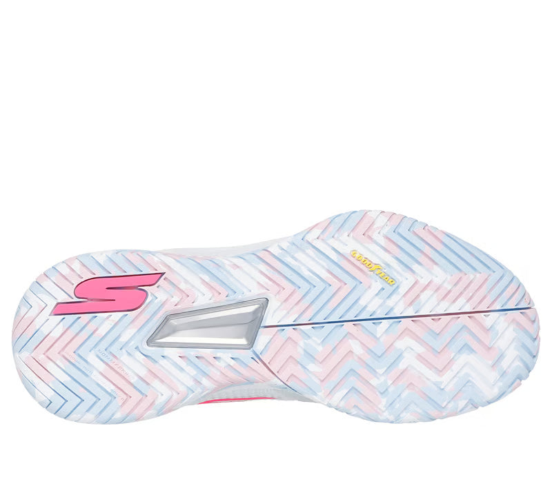 Zapatillas Skechers Vipers Court 2.0 Blanco Rosa