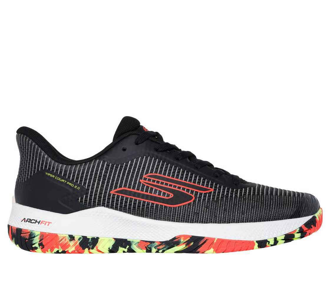 Zapatillas Skechers Vipers Court 2.0 Negro