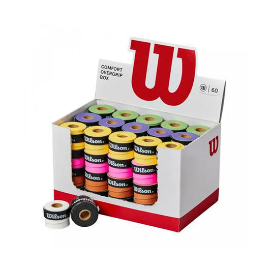 Caja 60 Overgrips Wilson de Colores