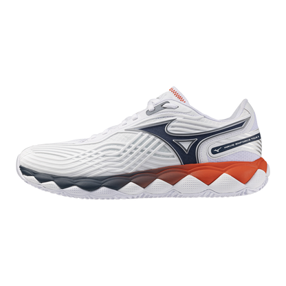 Zapatillas de pádel Mizuno Wave Enforce Tour 2 CC Blanco/Azul/Naranja