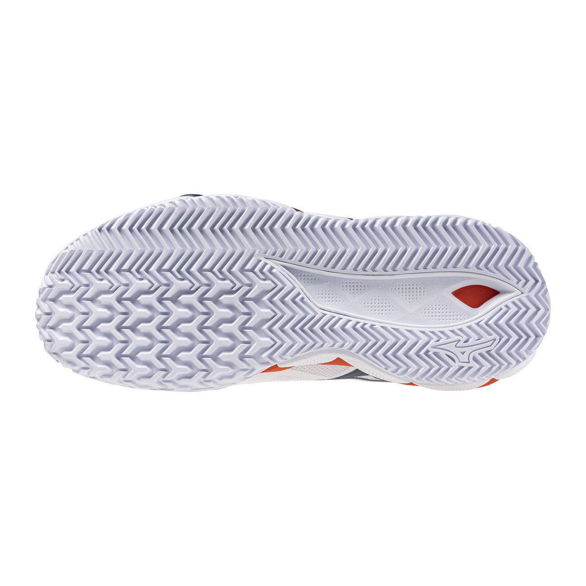 Zapatillas de pádel Mizuno Wave Enforce Tour 2 CC Blanco/Azul/Naranja
