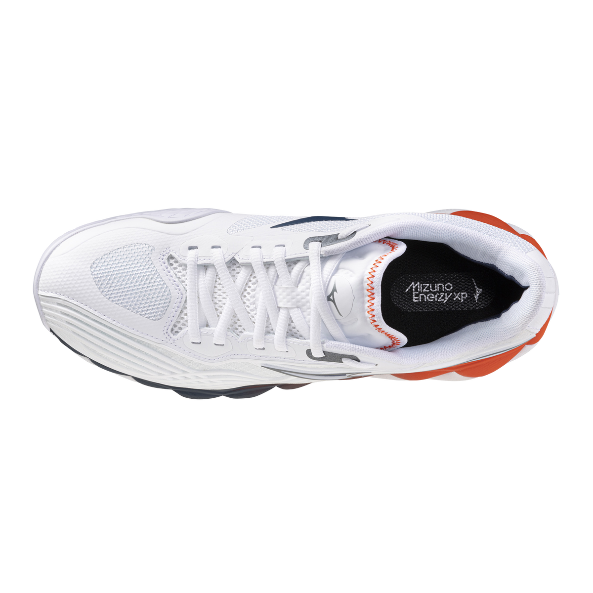 Zapatillas de pádel Mizuno Wave Enforce Tour 2 CC Blanco/Azul/Naranja