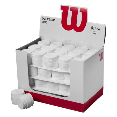 Caja 60 Overgrips Wilson Pro Lisos