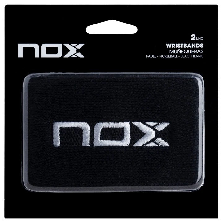 Muñequera Nox Negro/Blanco