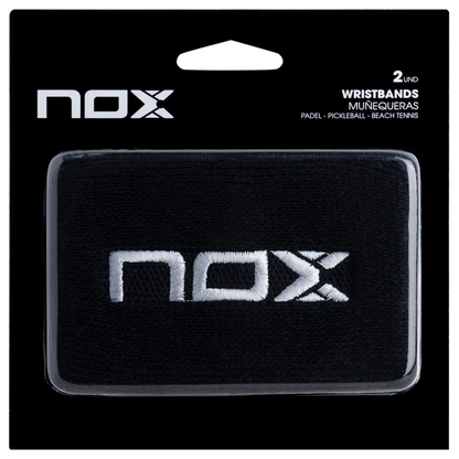 Muñequera Nox Negro/Blanco