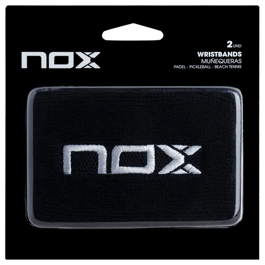 Muñequera Nox Negro/Blanco
