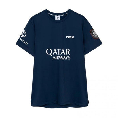 Camiseta Nox AT10 azul oscuro Sponsors
