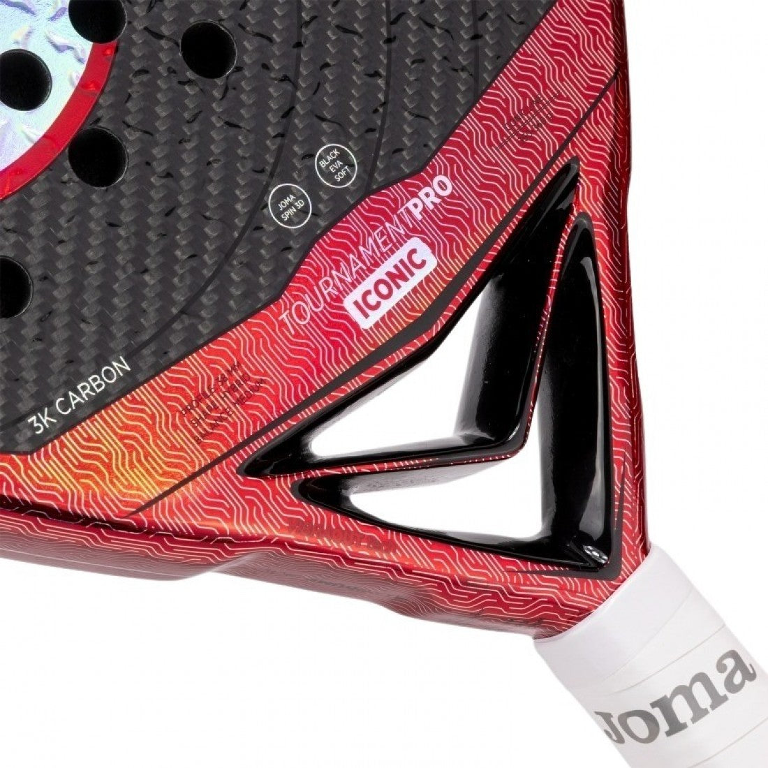 Pala Joma Tournament Pro Iconic Negro Rojo