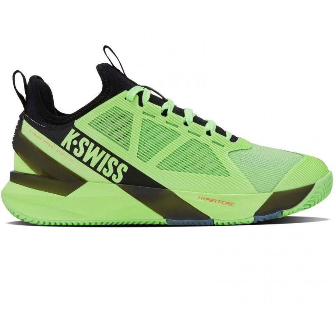 Zapatillas de Padel Kswiss Andrey Rublev K-Frame Speed Rublo Clay Verde Neon